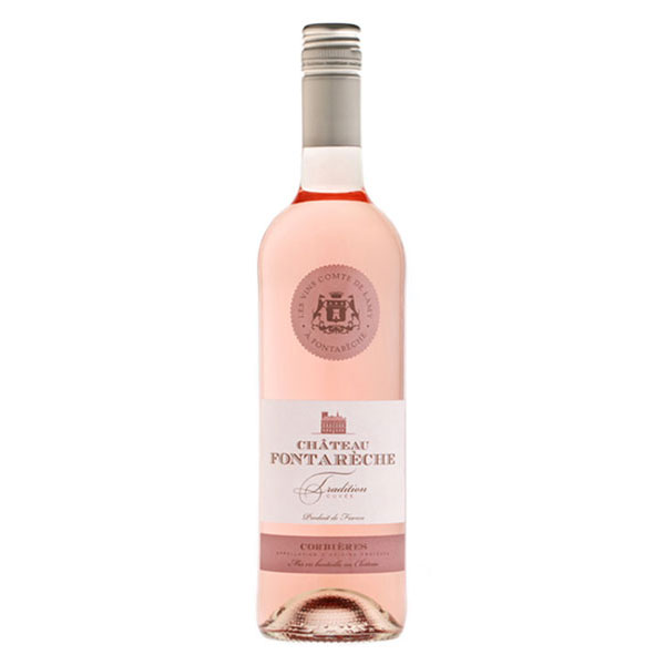 vin rosé AOP IGP corbieres fontareche