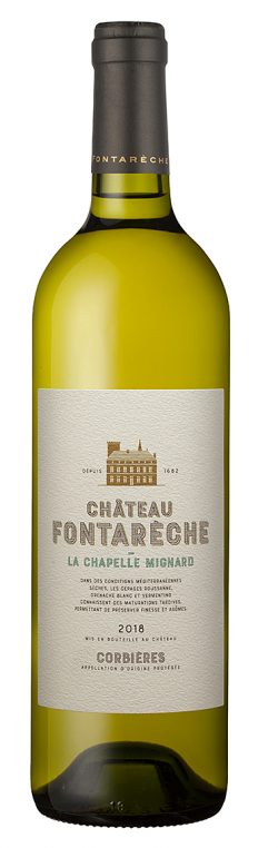 CHATEAU FONTARECHE LA CHAPELLE MIGNARD BLANC 2018 112-0111 PF CHATEAU FONTARECHE LA CHAPELLE MIGNARD BLANC 2018 112-0111 PF
