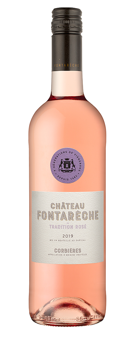 vin rose AOP corbieres fontareche