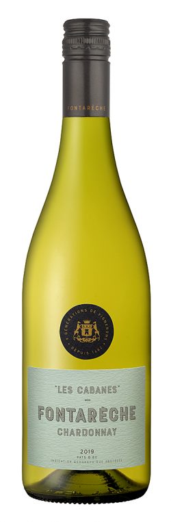 LES CABANES FONTARECHE CHARDONNAY 2019 123-0104 PF