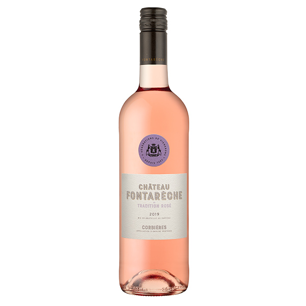 vin rose AOP IGP corbieres fontareche